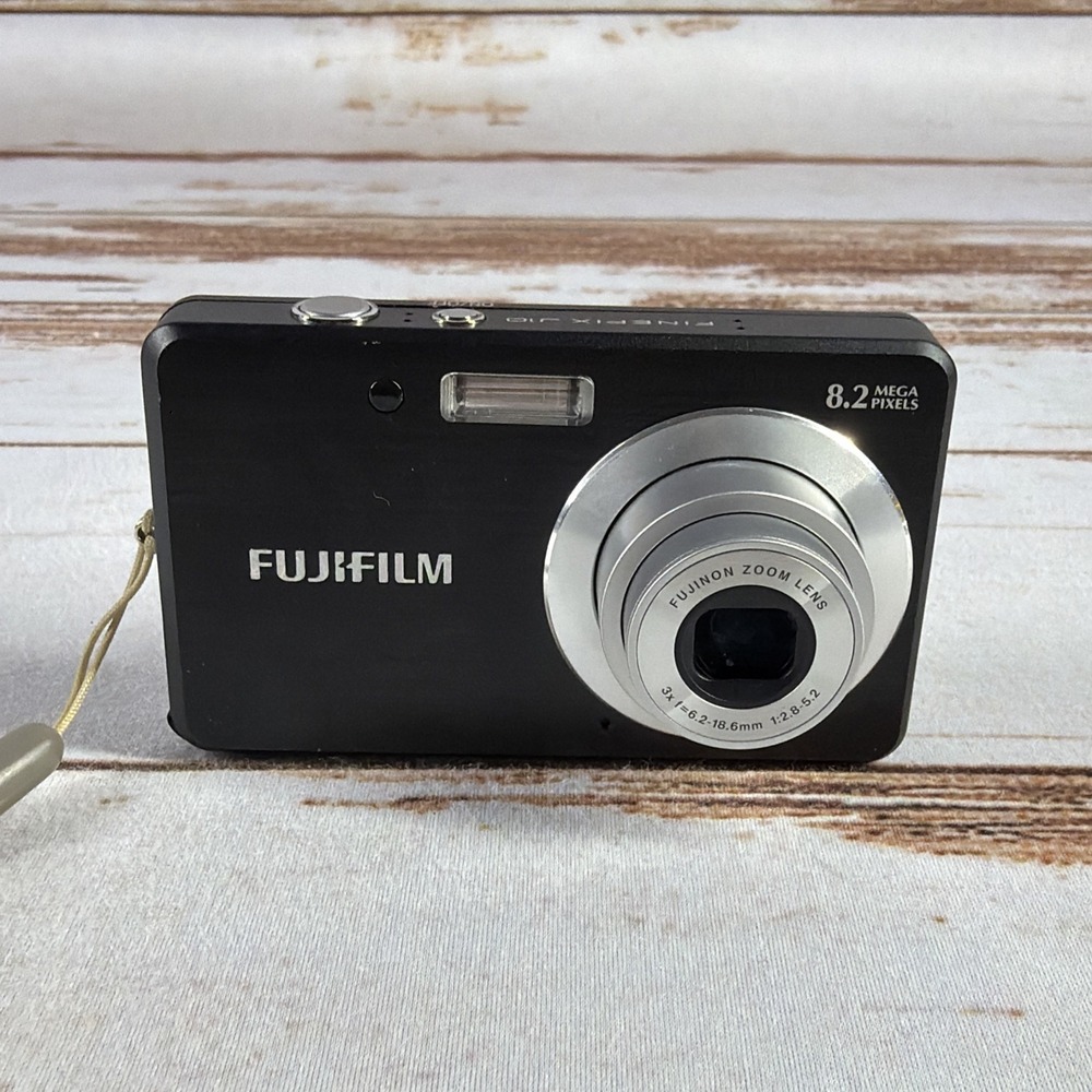 Fujifilm FinePix J10 8.2MP Point & Shoot Digital Camera w/ Battery No Charger